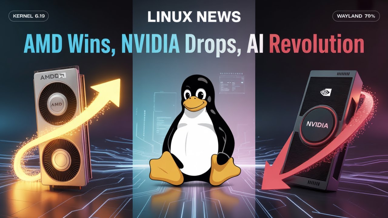 AMD возрождает старые графические процессоры, NVIDIA прекращает их поддержку, а искусственный инт...