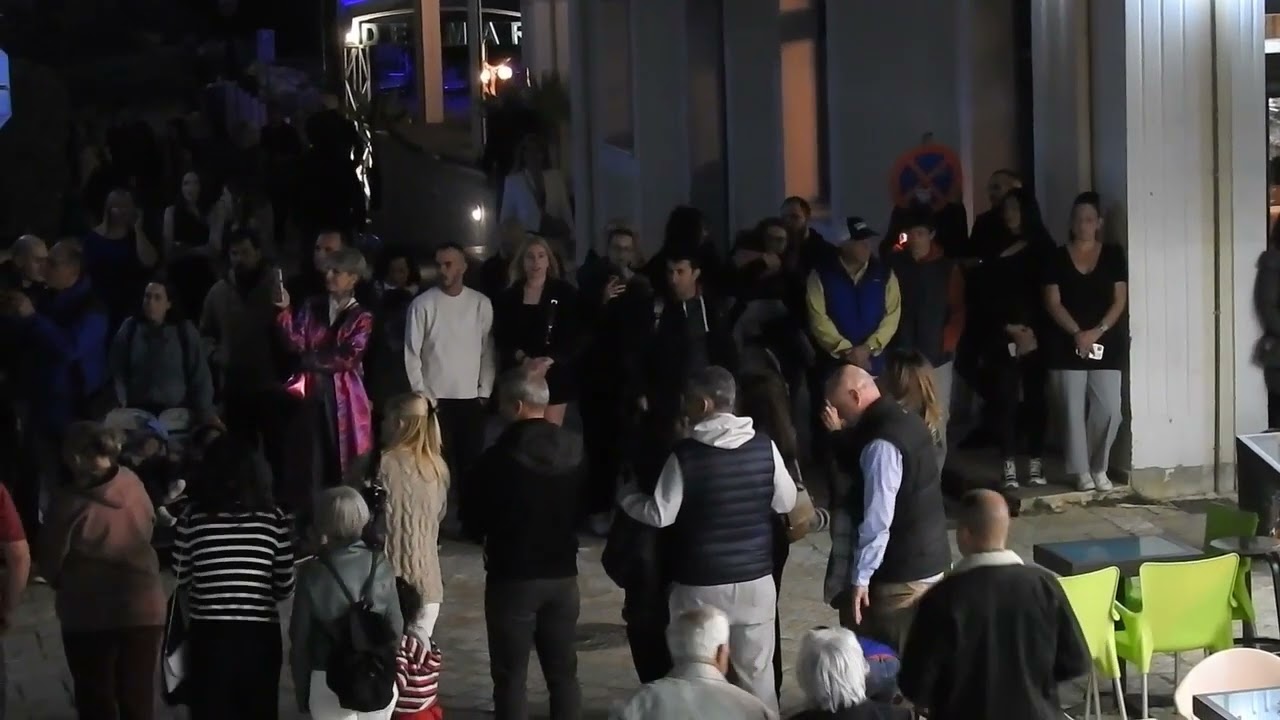 2024, περιφορά του Επιταφίου του Ναού Αγίου Βασιλείου, στο Παράλιο Άστρος