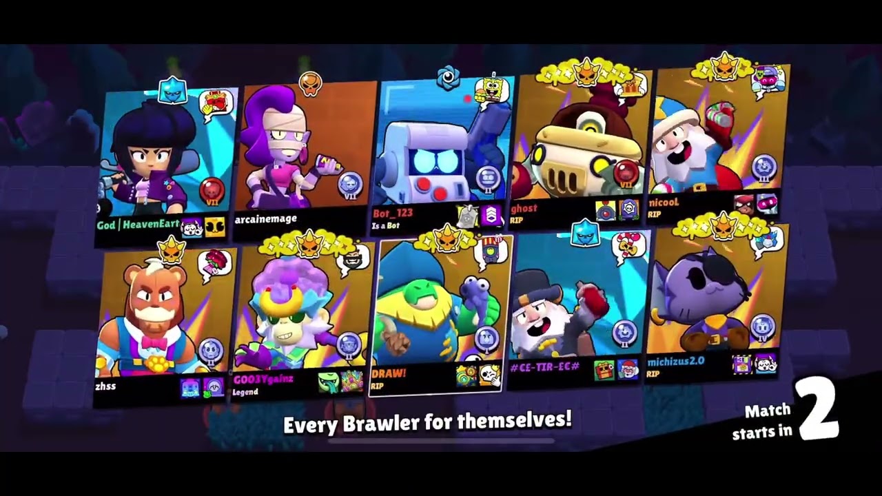 Playing as buzz in brawl stars!