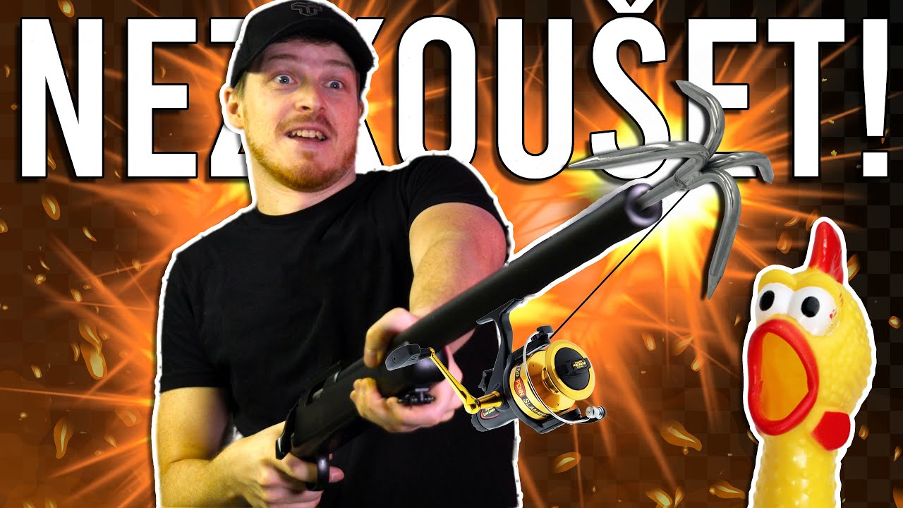Jde udělat HARPUNA Z AIRSOFTKY ?  - Tohle doma NEZKOUŠEJ !!! - Nakashi