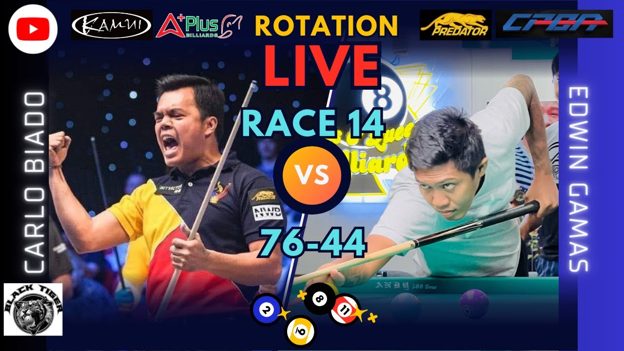 ROTATION| Carlo Biado (76) VS Edwin “Itik”Gamas (44) | Race 14