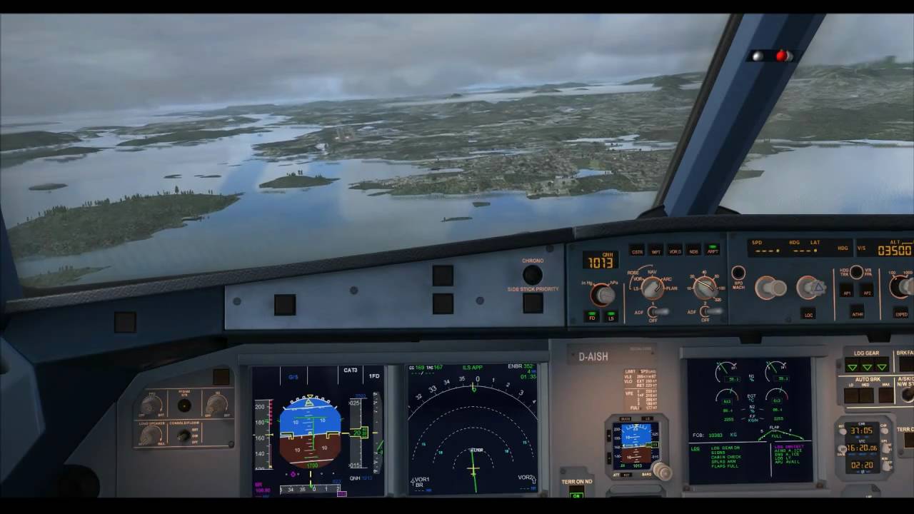 ARNZX World Tour of Europe Flight #1 - Zurich - Bergen