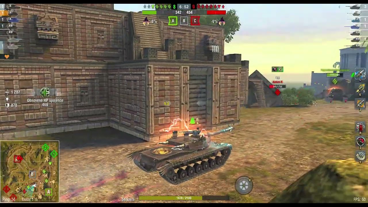 WoT Blitz ale nemůžu dát hit nepříteli