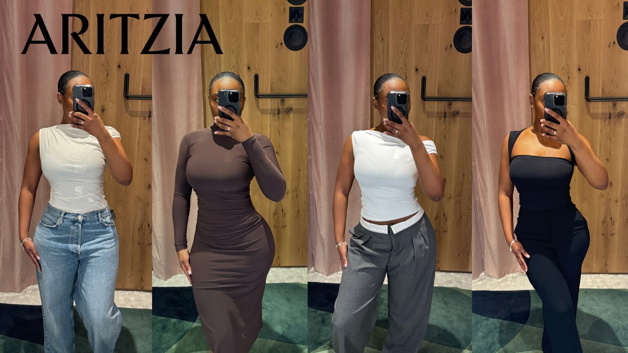 Покупки в ARITZIA | Осенние платья + брюки + свитера | Подходит для высоких девушек