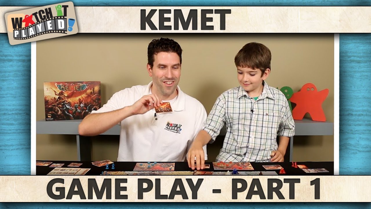 Kemet - Game Play 1