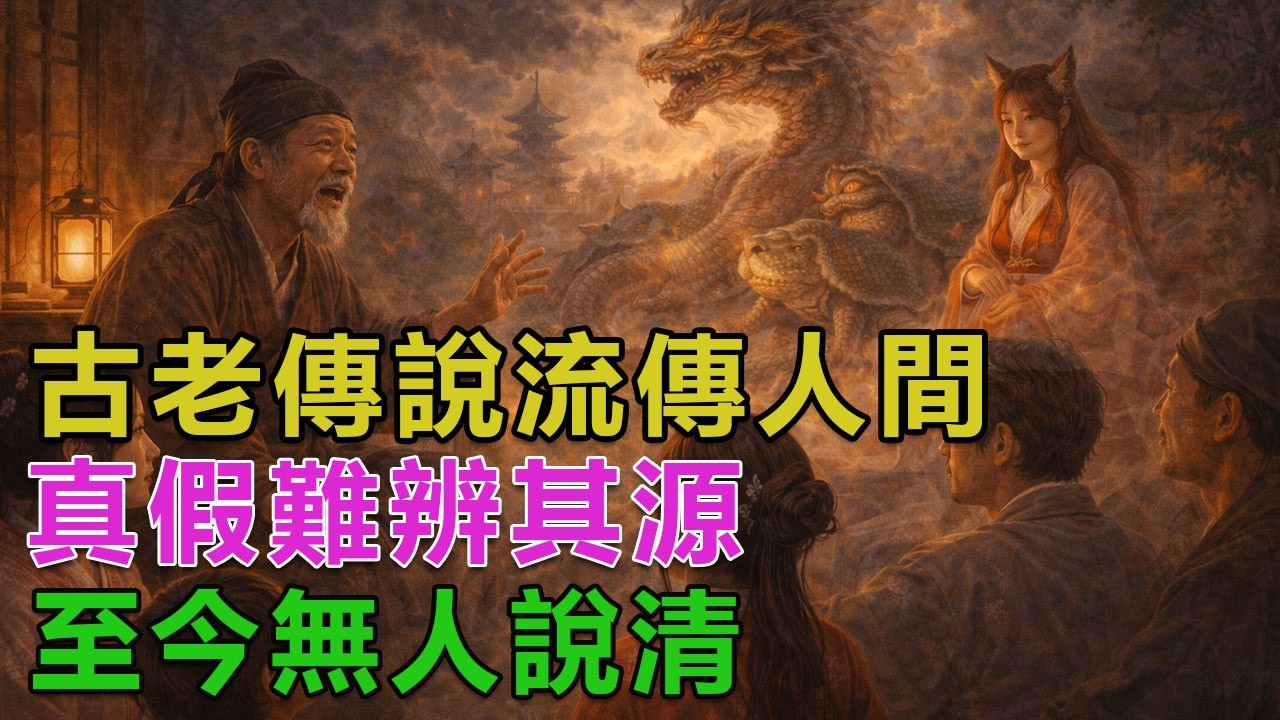 民間故事：古老傳說流傳人間，真假難辨其源，至今無人說清