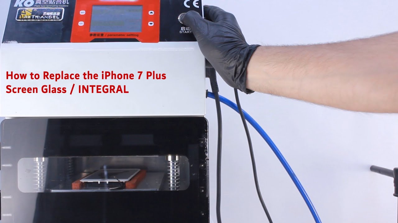 iPhone 7 Plus screen glass replacement / INTEGRAL