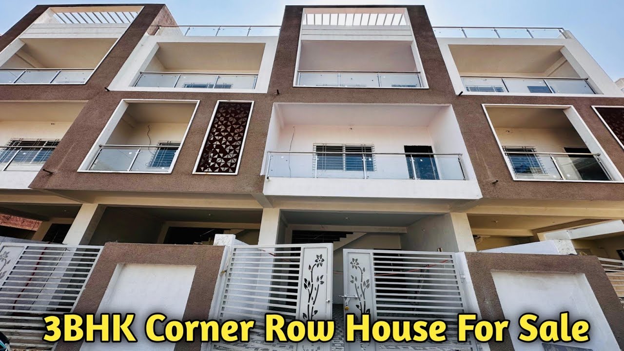 3 Bedroom Beautiful 🏡 Row House For Sale IN Best Society IN Aurangabad | NA Sanctioned
