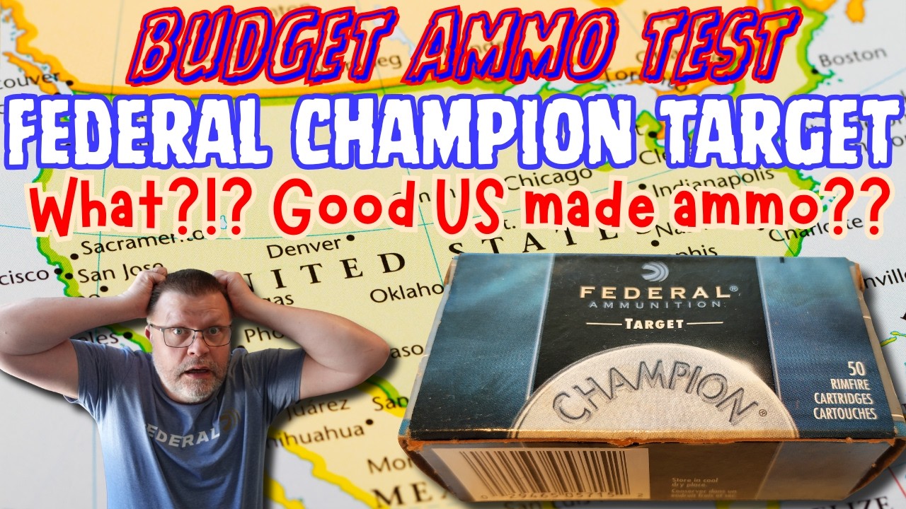 Патроны Federal Champion Target – бюджетные патроны ведут себя как спички? | Соревнование «50 ярд...