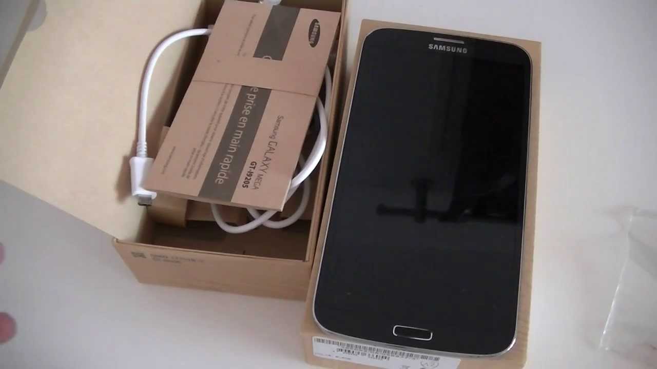 Samsung Galaxy Mega - déballage | par Top-For-Phone.fr