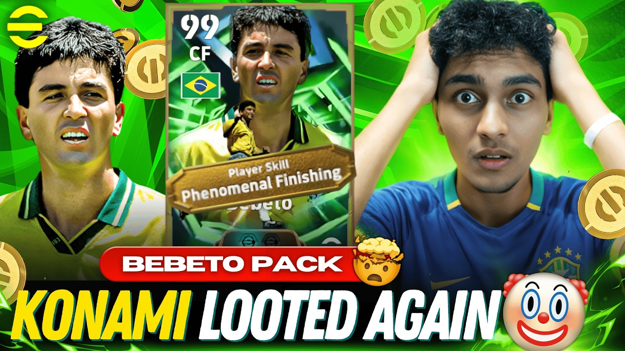 LOOTED IN THE BEBETO PACK🤬 | 50 PLAYERS PACK OPENING🫠 | NEW EPIC BEBETO SILVA😱 | EFOOTBALL 2026