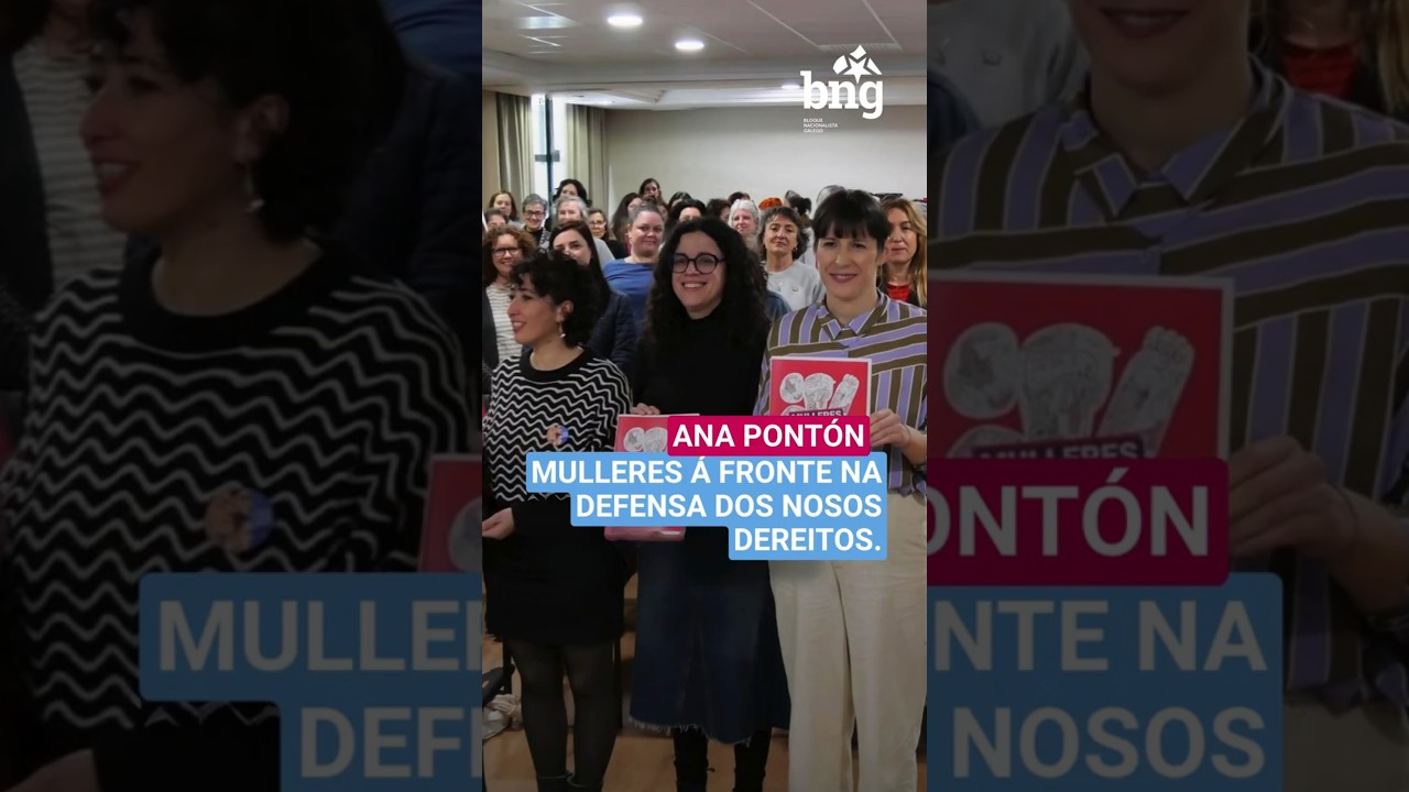 Mulleres &aacute; fronte na defensa dos nosos dereitos.