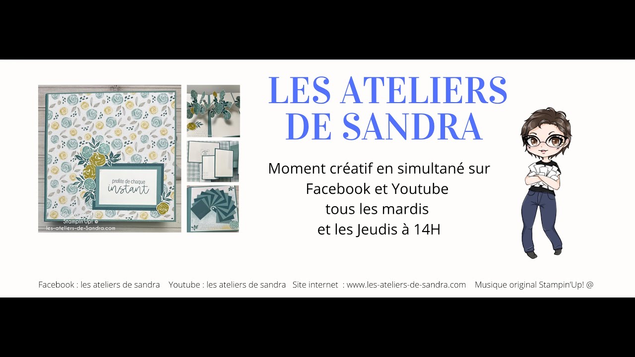 TUTO SCRAP Album photos Profite de chaque instant 4ème partie