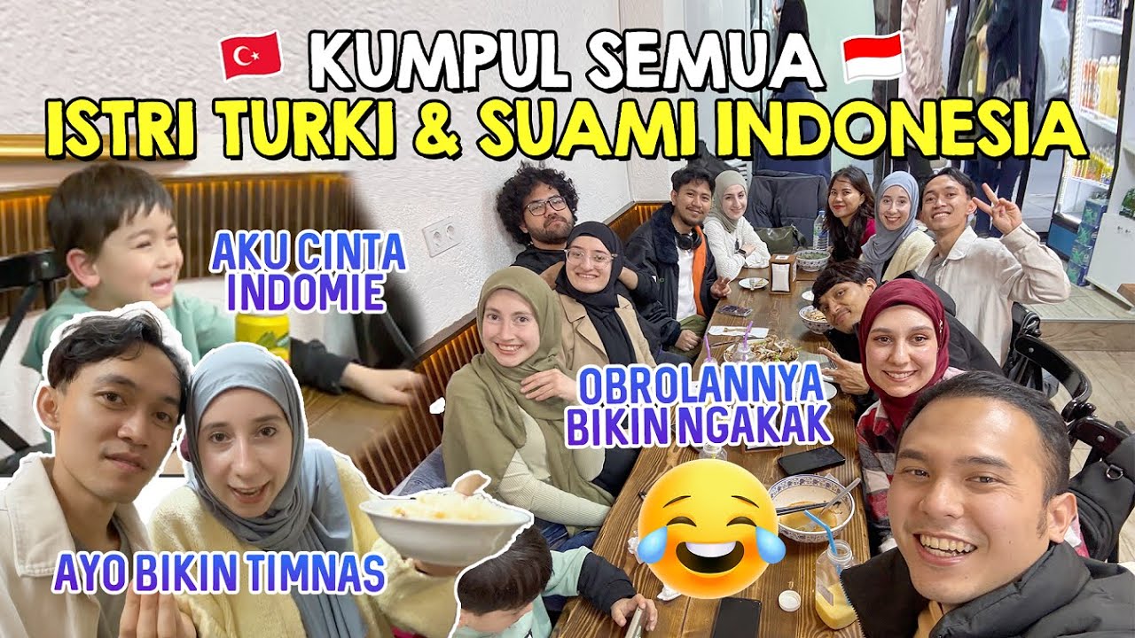 CERITA LUCU ISTRI2 TURKI WAKTU DI INDONESIA 😂
