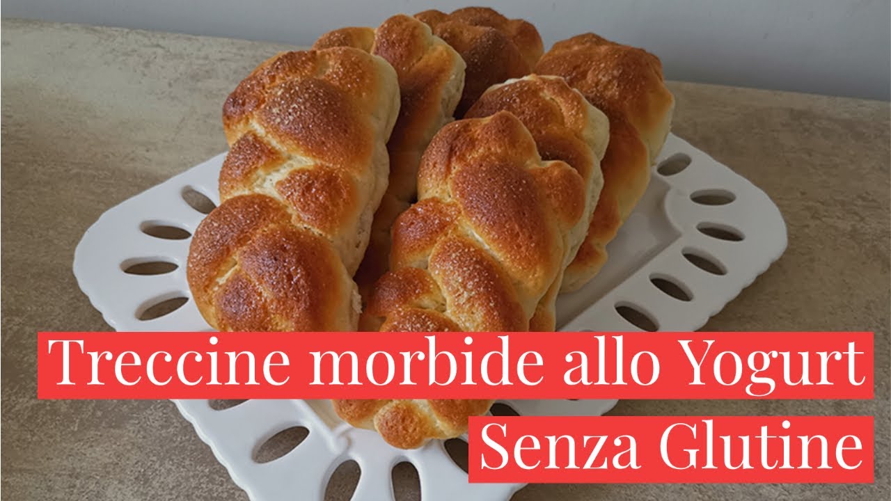 TRECCINE MORBIDE ALLO YOGURT SENZA GLUTINE E SENZA UOVA- Ricetta facile - Tasty Diana
