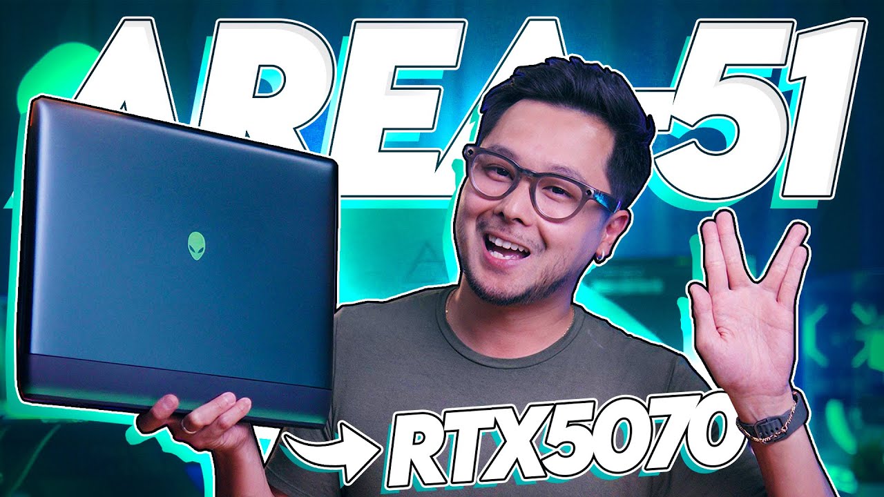 3KG de PURA PERFORMANCE! Review do Alienware Area-51 com uma RTX 5070