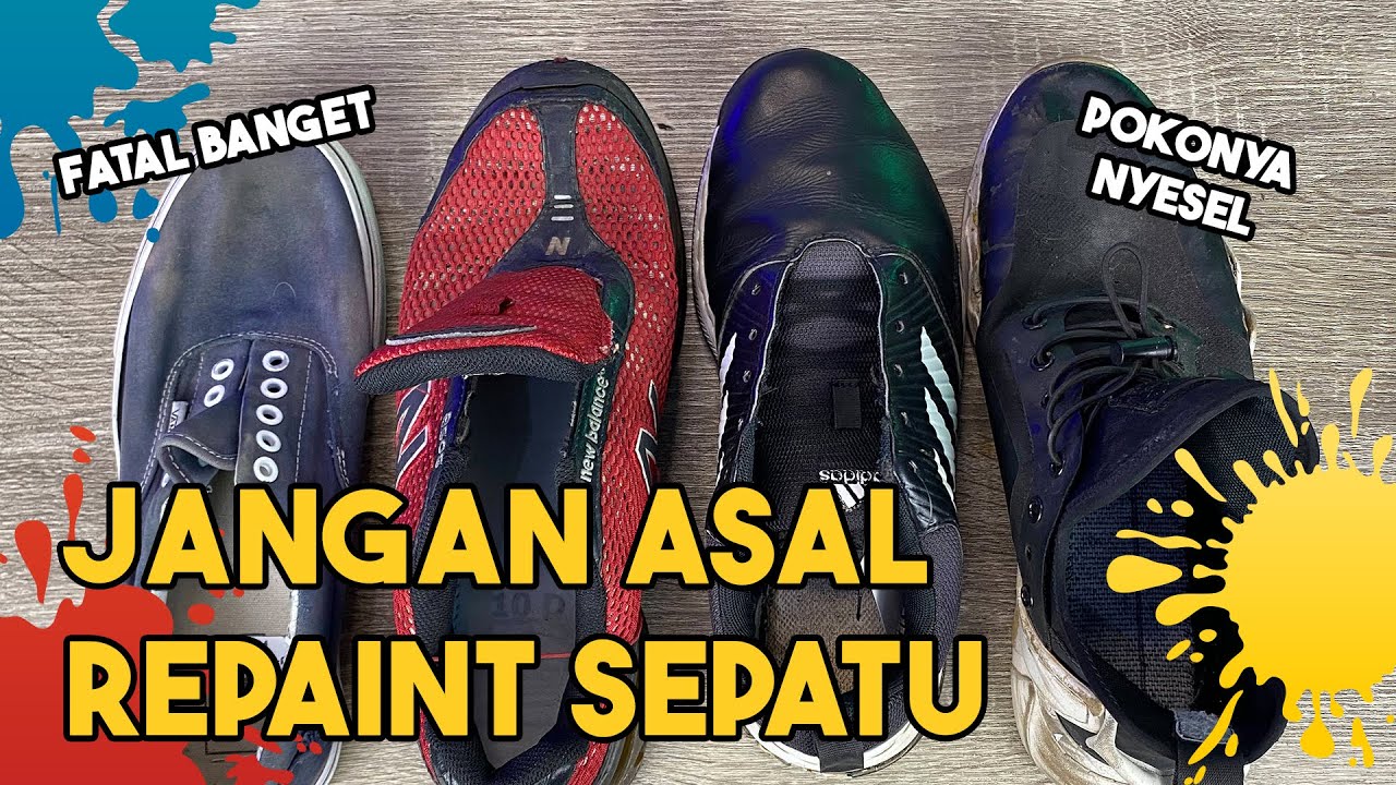 JENIS-JENIS CAT UNTUK REPAINT SEPATU