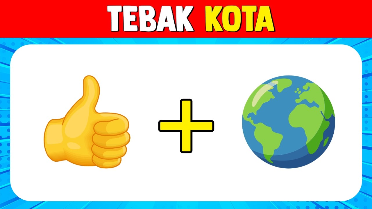 TES KECERDASAN KAMU! COBA JAWAB TEKA-TEKI TEBAK GAMBAR NAMA KOTA INDONESIA INI