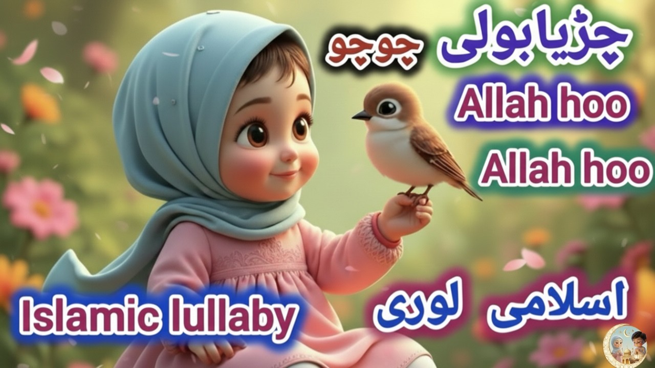 Chirya Boli Chuu Chuu | Allah Hoo Allah Hoo | Soothing Islamic Lullaby for Kids | Peaceful Sleep