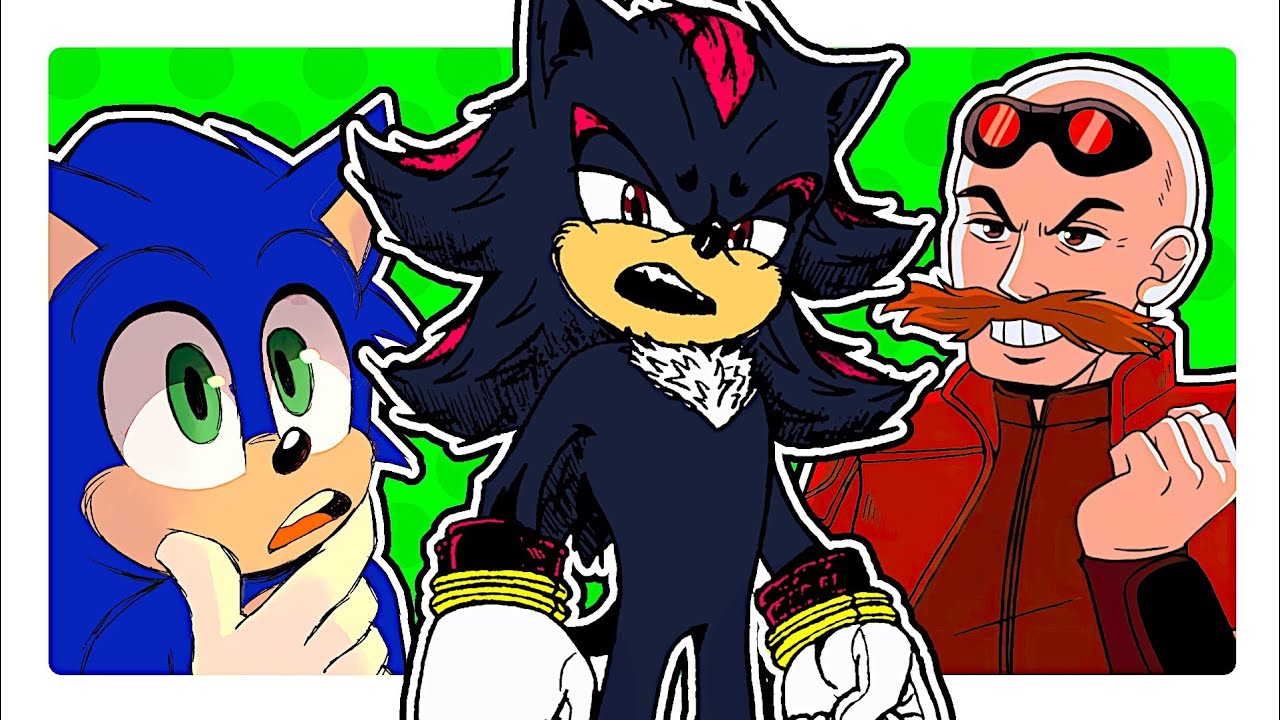 COMPILADO DE COMICS DO FILME DO SONIC (Sonic fandub)