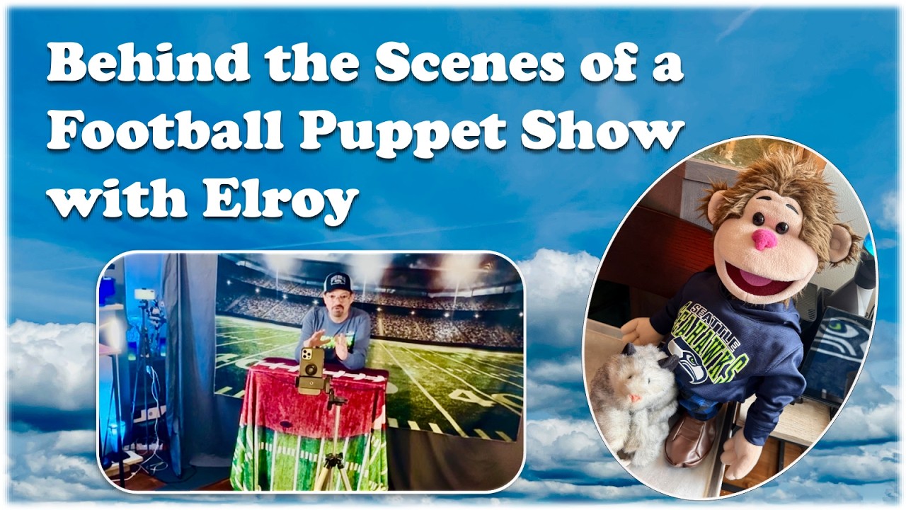 Super Bowl Puppet Party Postgame Behind-the-Scenes with puppeteer Eric Thomsen and puppet friends