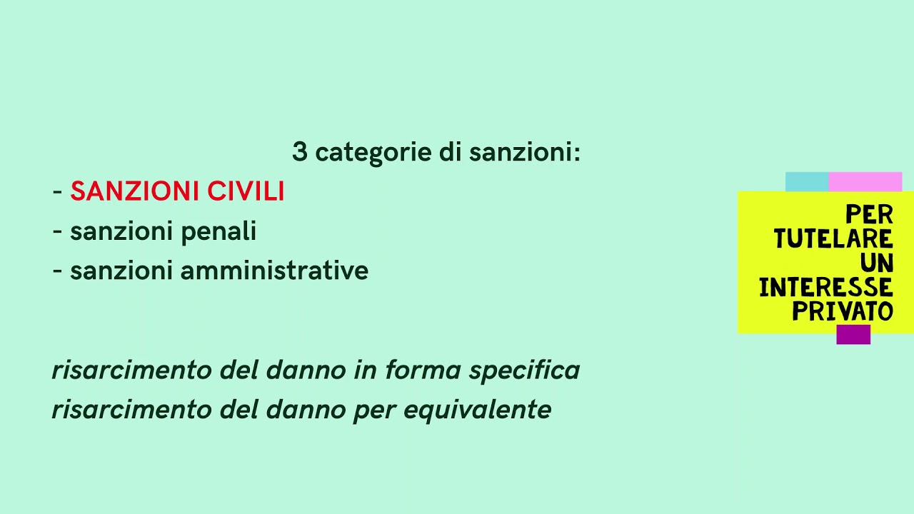 La sanzione