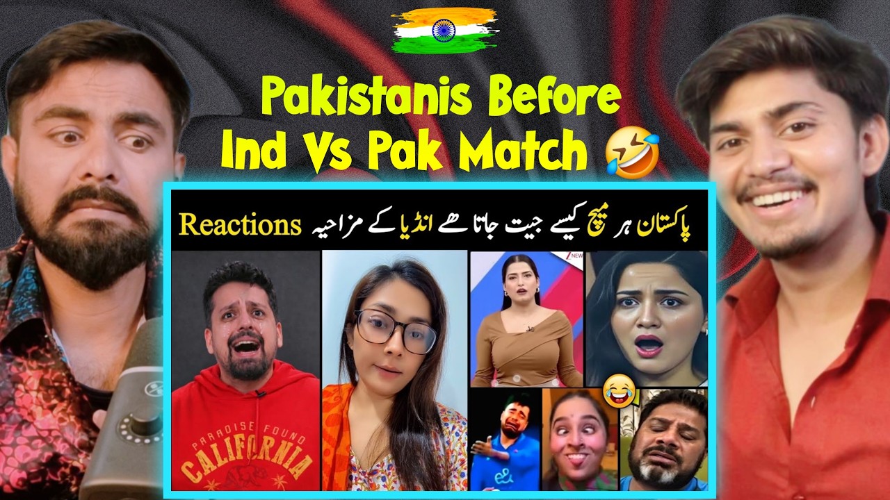 Pakistanis Funny Reactions Before Ind Vs Pak Match 🤣 | Cricket Memes | T20i World Cup 2026
