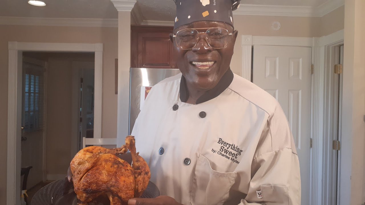 Homemade old-fashioned dressing and roasted whole chickens 🐔
