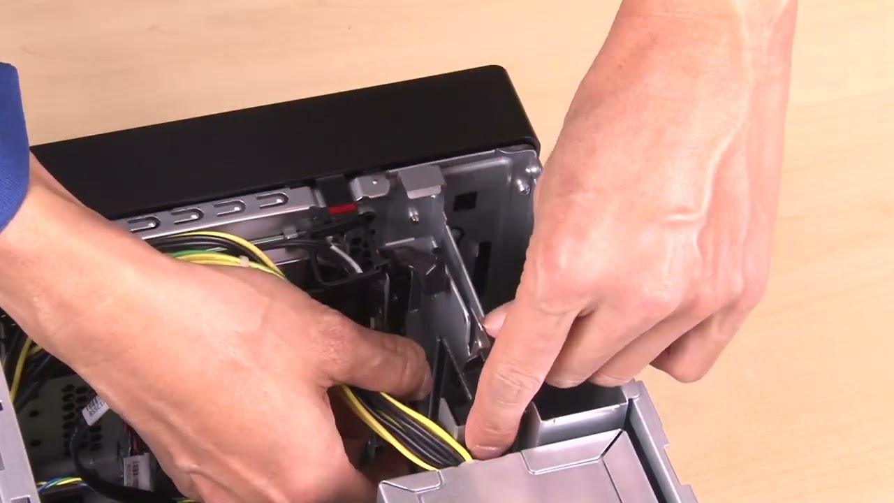 Lenovo ThinkSystem ST50 V2 removing a drive cage