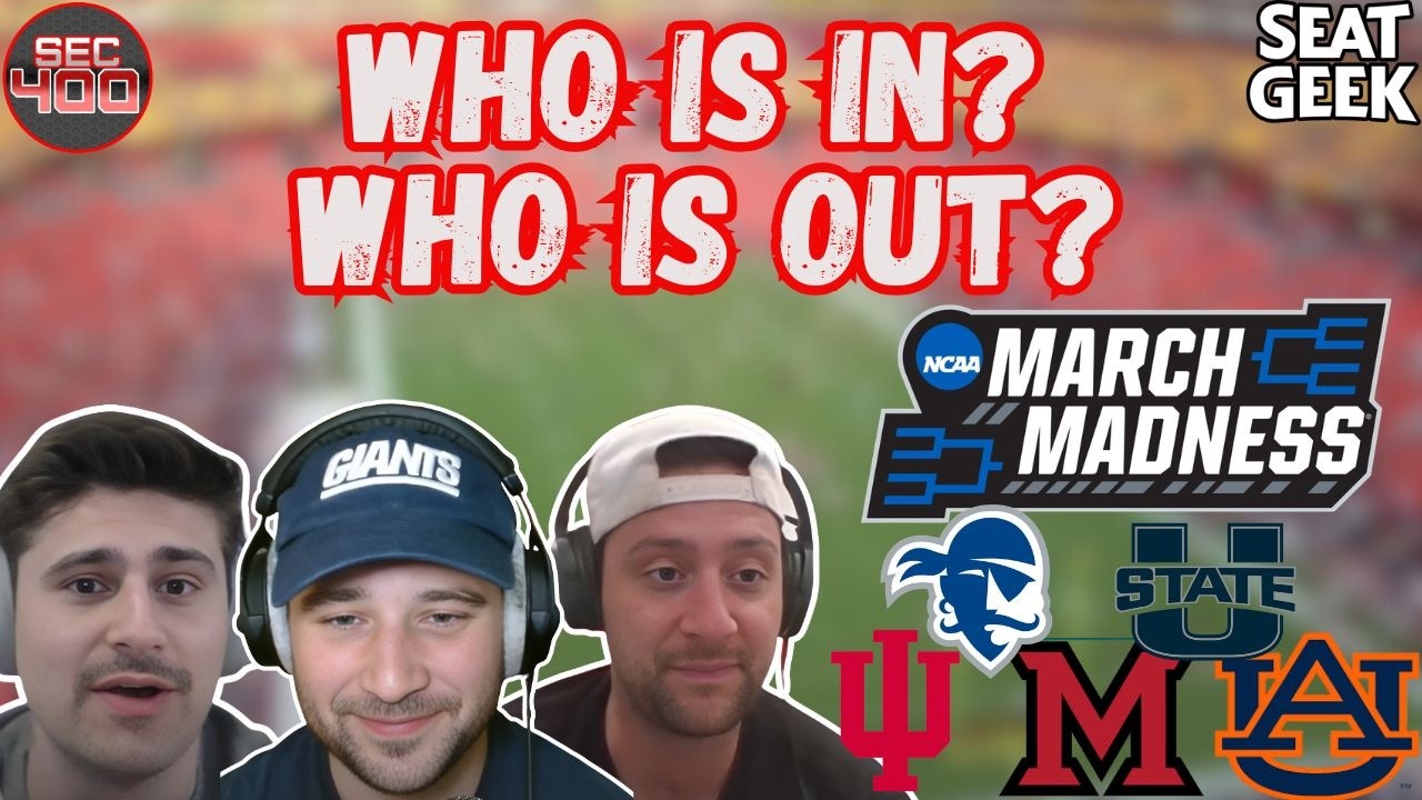 An Hour Of March Madness Talk! Who's In? Who Out? What will Happen on Selection Sunday