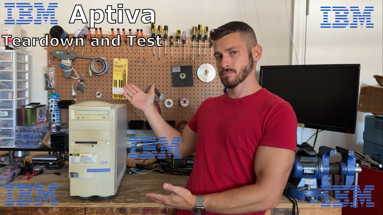 IBM Aptiva 1998 года! Разборка и тестирование