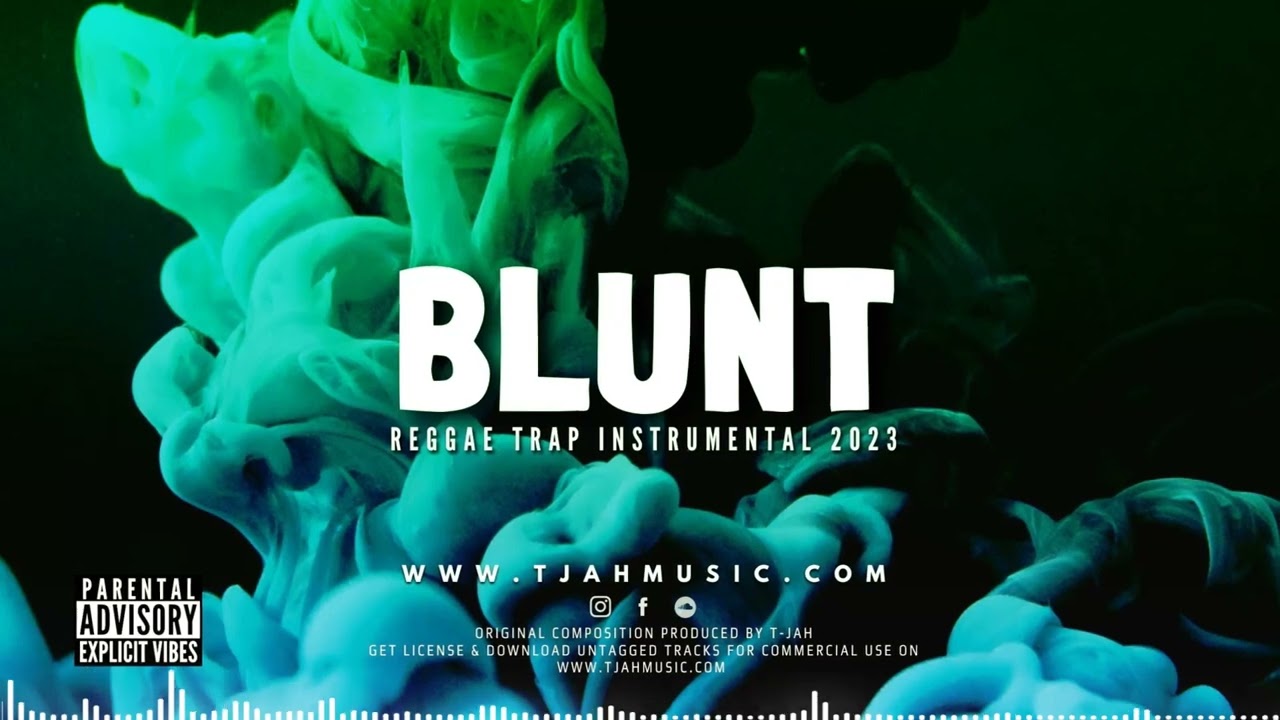 Reggae Trap instrumental 2023 | Blunt | Reggae x hip hop x trap Type Beat | T-JAH MUSIC