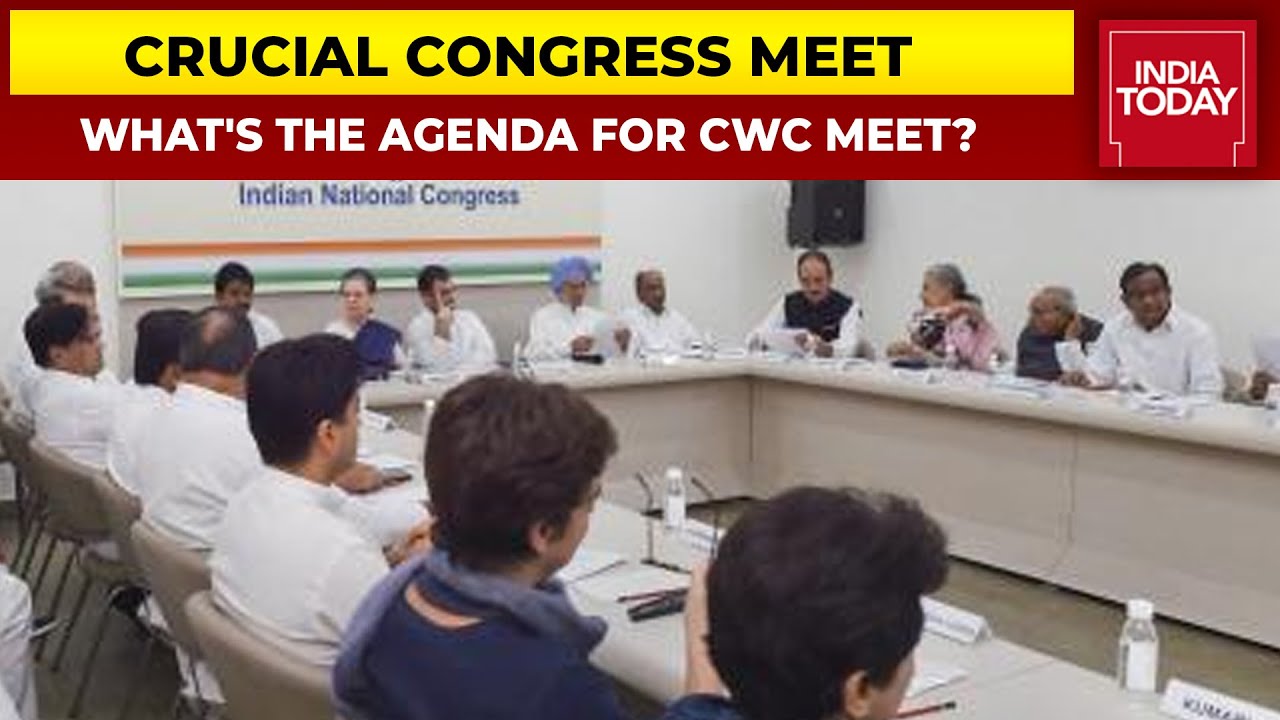 Congress Working Committee Meet: What Is The Agenda?