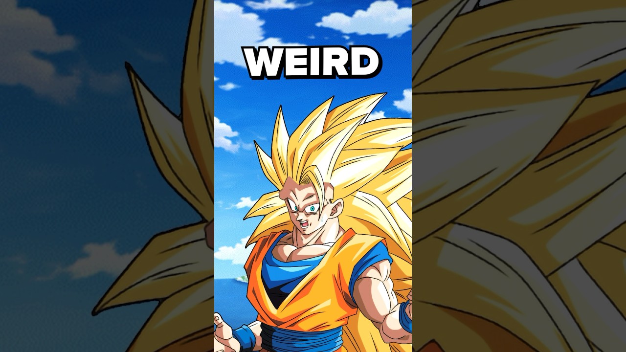 Super Saiyan 3 is WEIRD