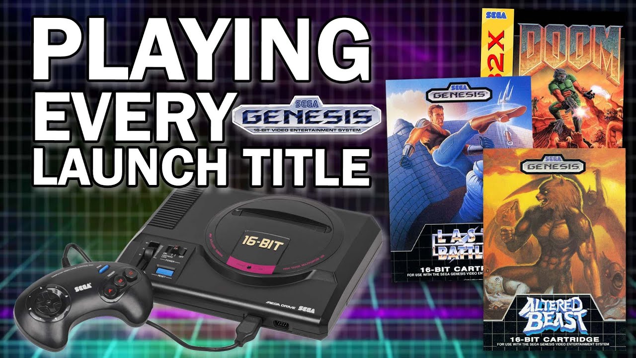 PLAYING EVERY SEGA MEGA DRIVE/GENESIS LAUNCH GAME