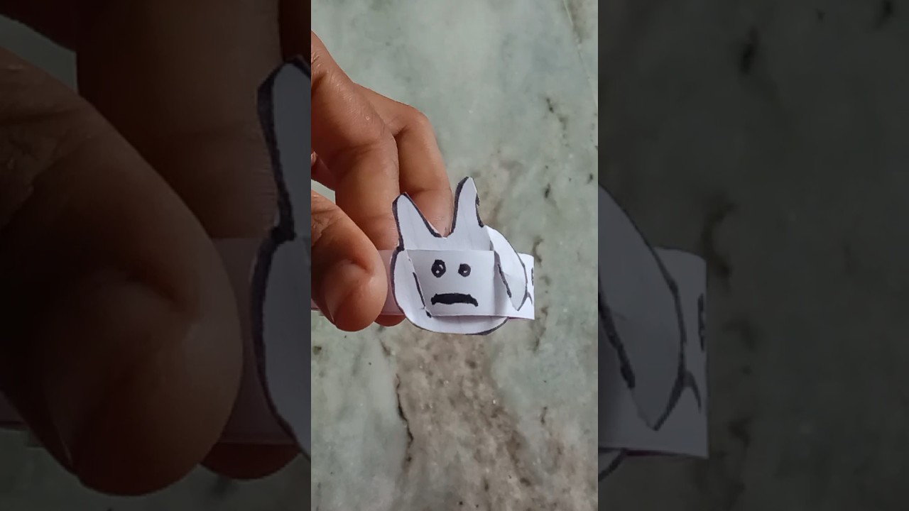how to make paper mood watch ⌚ 😄#shortsvideo #viral #oragami 😄⌚