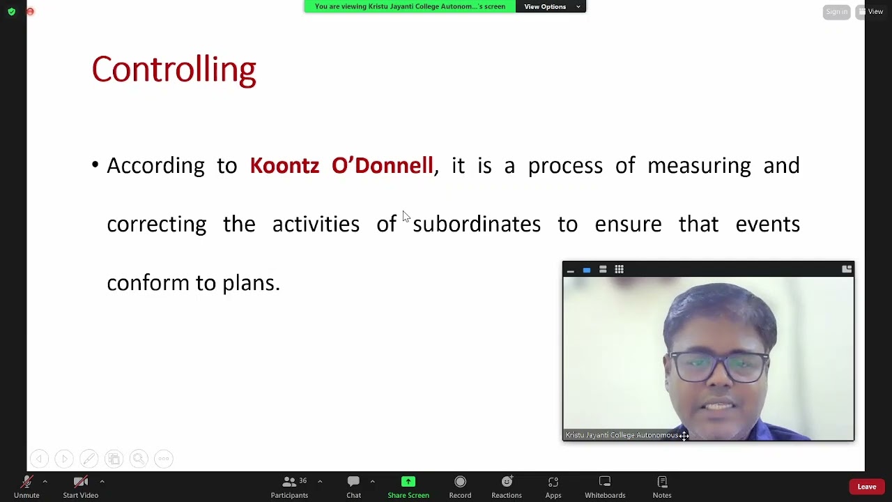 MMPC 001 Management function and organisation process