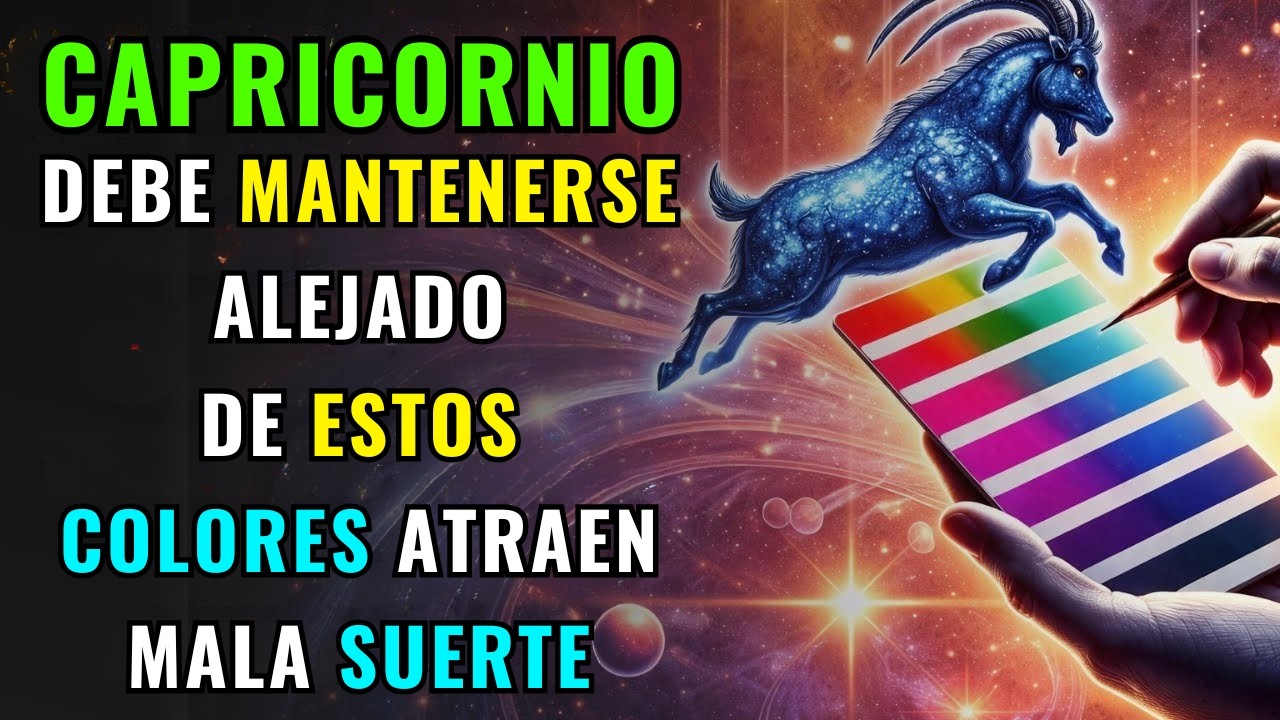 Desbloquea la prosperidad de Capricornio en 2026 con colores de la suerte para atraer la riqueza