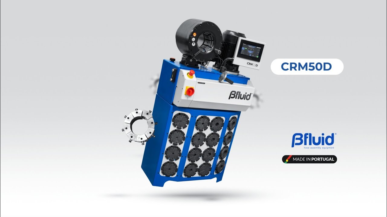 Bfluid CRM50D | Hydraulic Hose Crimping Machine up to 2