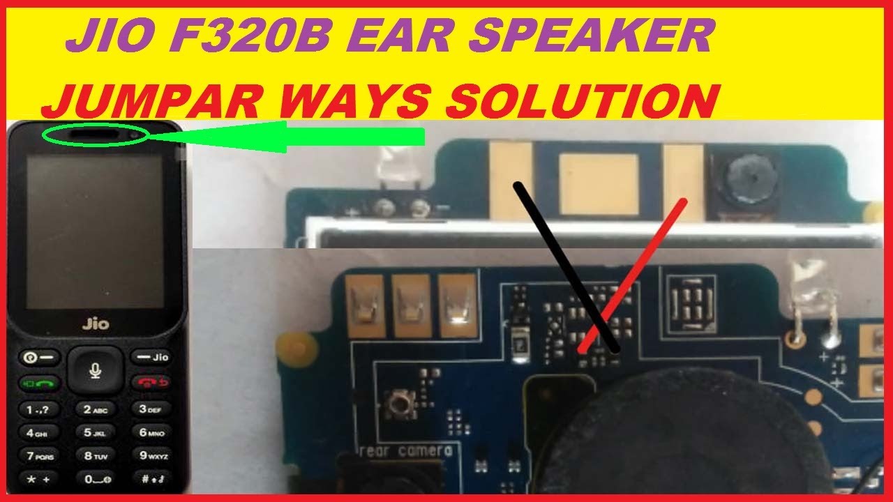 Jio F320B Ear Speaker Problem Solution | Jio F320B Ear Speaker Jumpar Ways Solution 2021