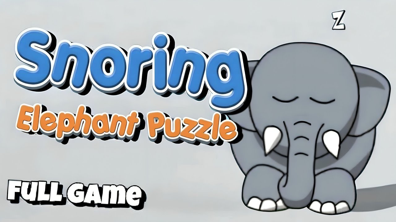 Snoring: Elephant Puzzle - All Levels (No Commentary)