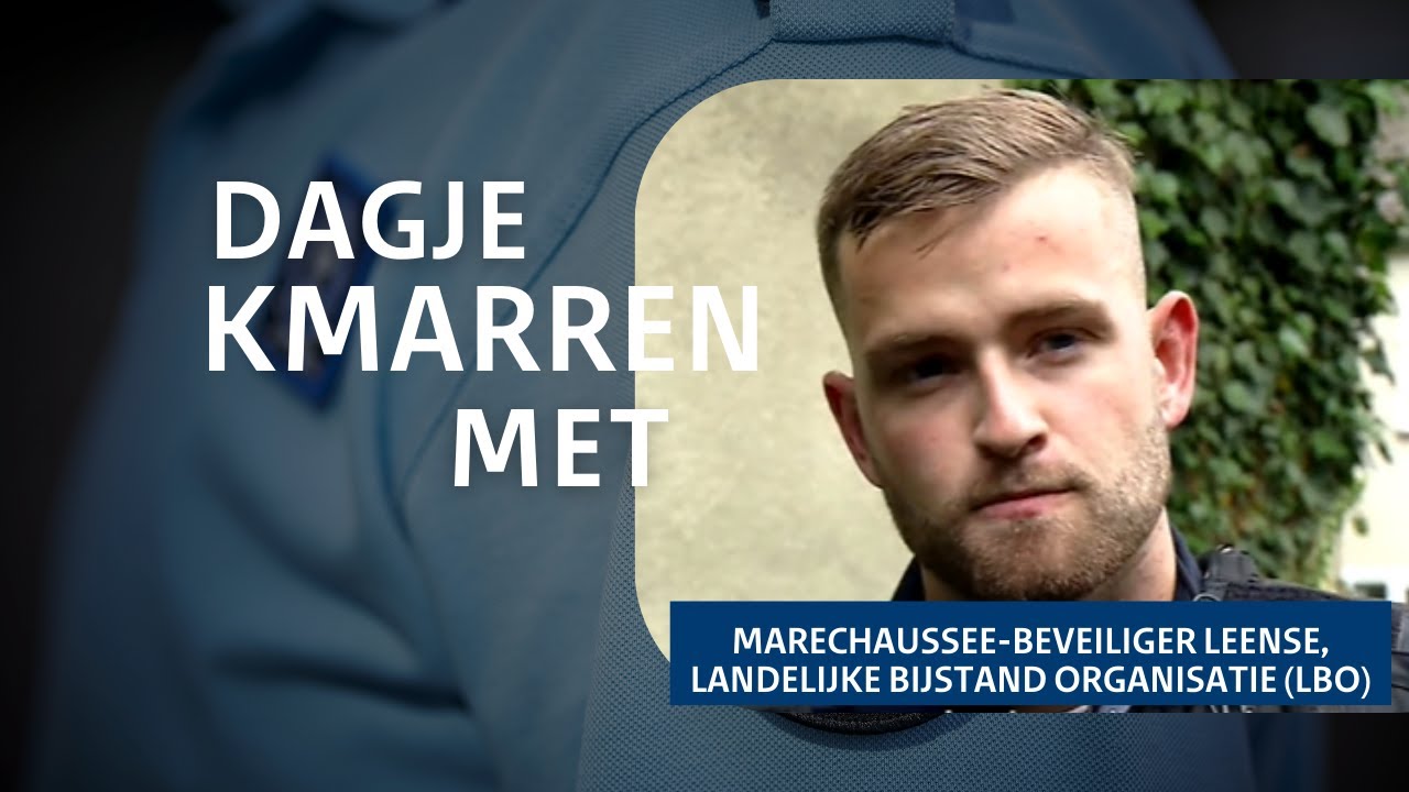 Een dagje KMarren met... Marechaussee-beveiliger Leense (24), Landelijke Bijstand Organisatie (LBO)