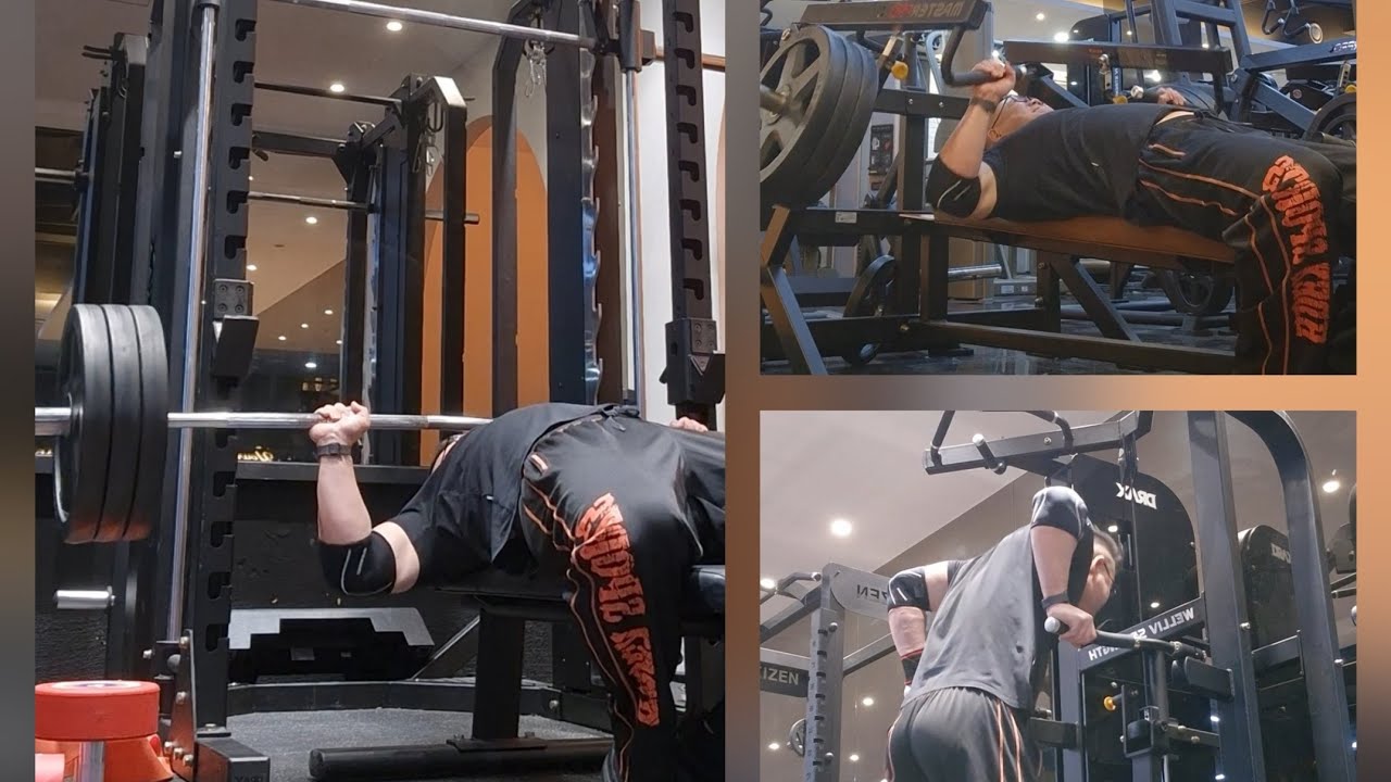 2026.03.15 Bench press, Chest press, Dips