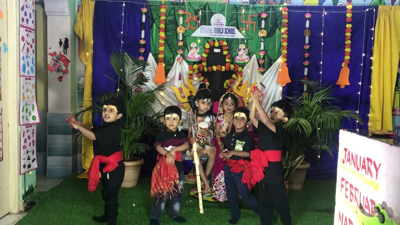 Namo Namo Shankara Dance performance by @Mirakeeworldschool students 