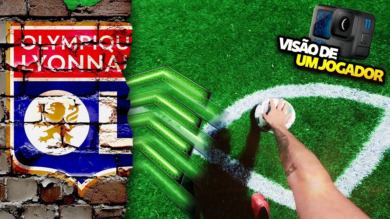 RECONSTRUINDO O LYON NA VISÃO DE UM JOGADOR! FIZ UM GOL OLÍMPICO