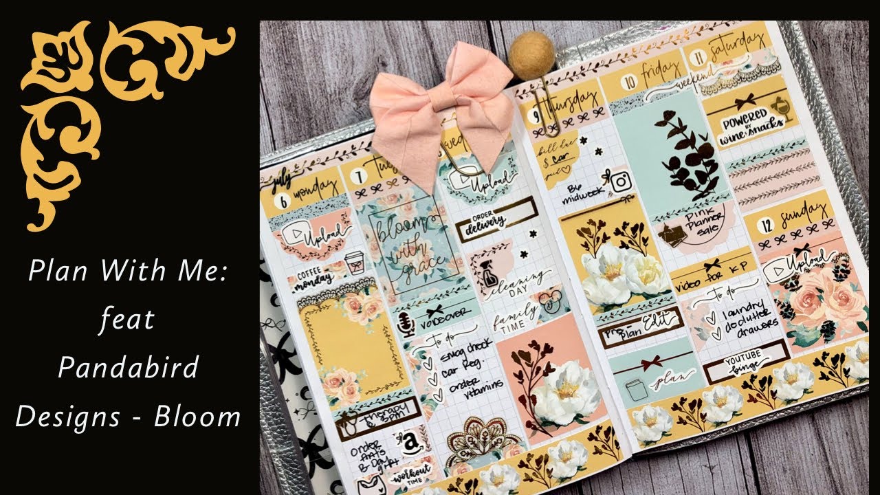 Plan With Me |Print Pression B6 feat: Pandabird  Designs |Tiffsplanit