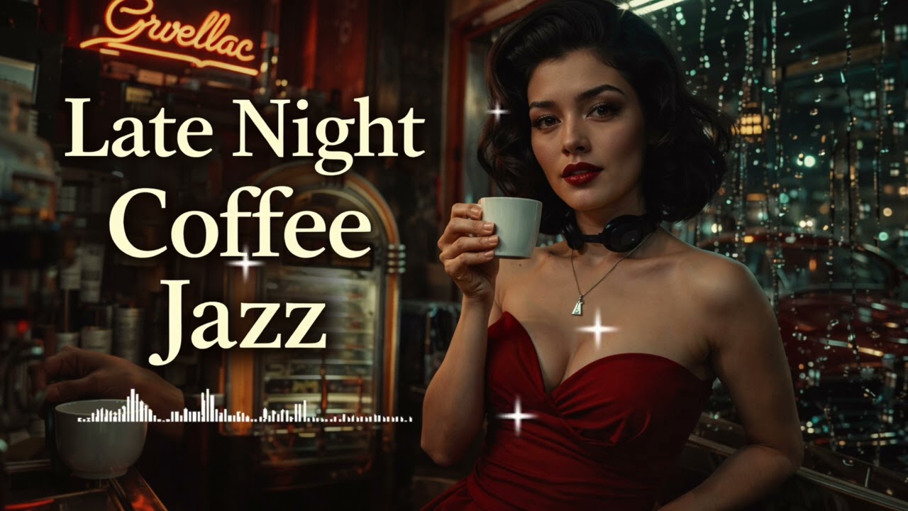 Cozy Coffee Shop Jazz for Sleep & Relaxation – Smooth Night Vibes