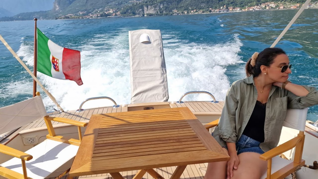 VLOG: PASSEIO DE BARCO NO LAGO DI COMO E SAGRA |Vida na 🇮🇹#vidanaitália #rotinadiária #ferias