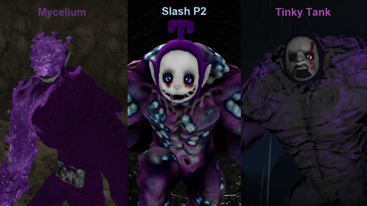 Slendytubbies: Firework | Mycelium, Slash P2 & Tinky Tank