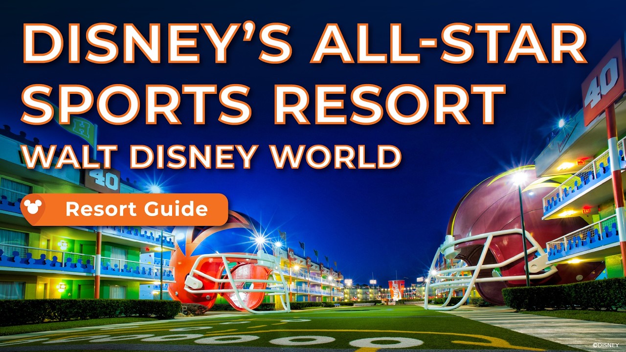 Full Resort & Room Tour: Disney's All-Star Sports Resort | Walt Disney World